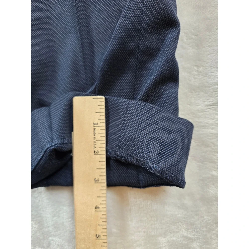 Banana Republic Suit Set Mens 38S 2 Piece Pants 32x29 Navy Blue Standard Fit